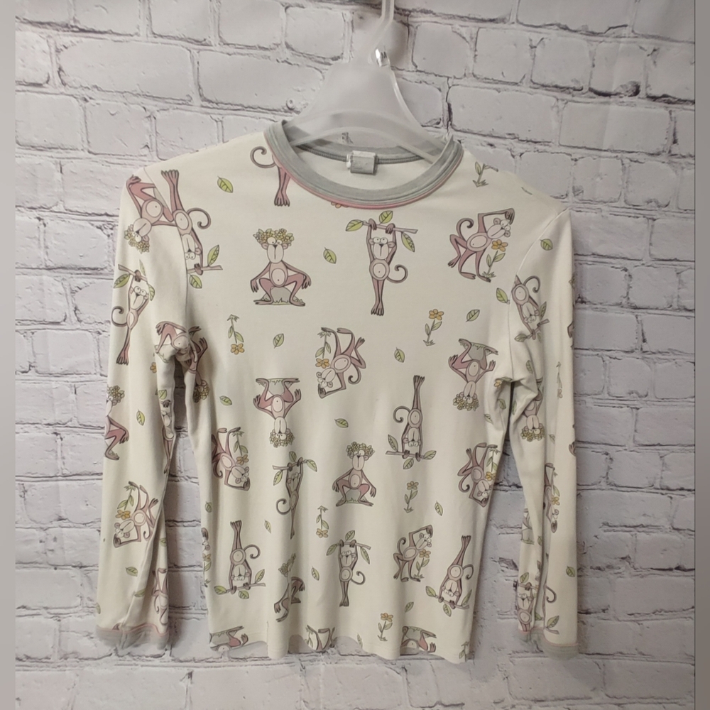 Intimissimi AOP Monkey Sleep Pajama Top Small